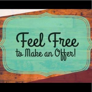 Taking reasonable offers :)